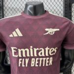 Arsenal 2026-27 Burgundy-Gold Graphic Special Edition Jersey Player Version - Image 3
