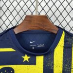 Atletico Madrid 2025-26 Blue-Yellow Pre-Match Long Sleeve Jersey - Image 3