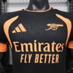 Arsenal 2026-27 Black-Orange Training Jersey Player Version - Image 3
