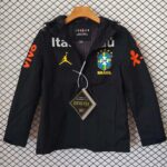 Brazil 2026 Black Hooded Windbreaker - Image 3