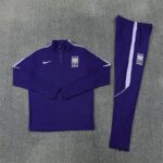 South Korea 2026 Purple Half Zip Long Sleeve Training Kit - Image 3