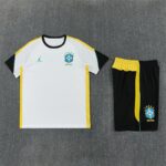 Brazil Jordan 2026 White Short Sleeve Training Kit - Image 3