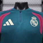 Real Madrid 2026-27 Green Track Long Sleeve Jersey Player Version - Image 3