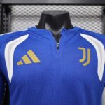 Juventus 2026-27 Blue-White Track Long Sleeve Jersey Player Version - Image 3