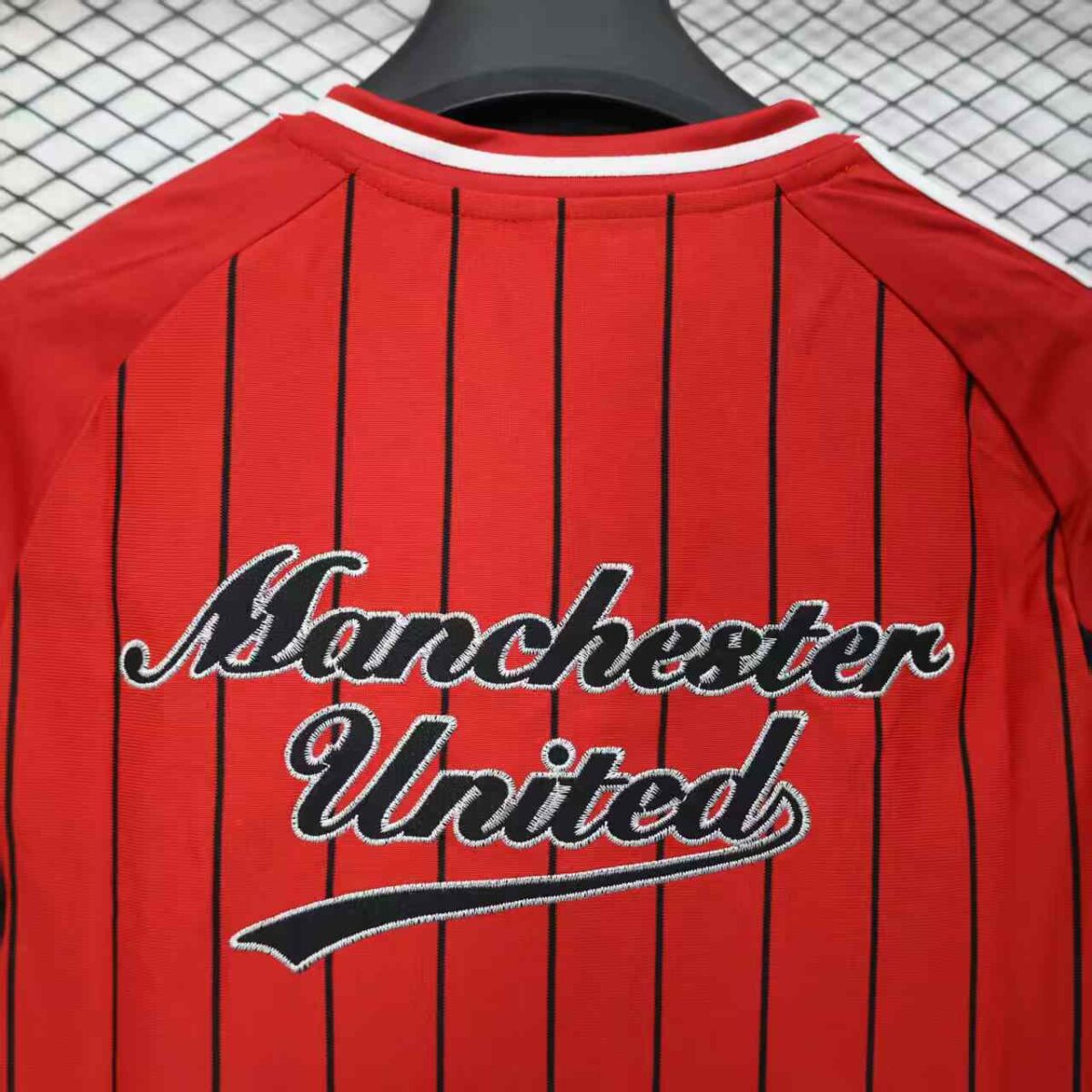 Manchester United 2025-26 Red Baseball Jersey - Image 3