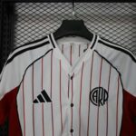 River Plate 2025-26 White Baseball Jersey - Image 3