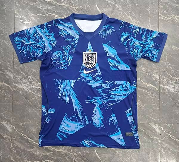 03-932.jpg England 2026 FIFA World Cup Blue Goalkeeper Jersey - Image 1