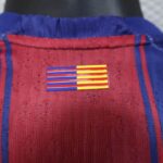 Barcelona 2025-26 Home Long Sleeve Jersey Player Version - Image 4