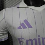Real Madrid 2026-27 Retro Lifestyle White Jersey Player Version - Image 4