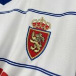 Real Zaragoza 1999-00 Home Retro Jersey - Image 4