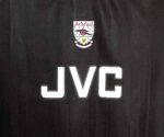 Arsenal 1992-94 Black Retro Jersey - Image 4