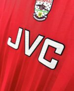 Arsenal 1992-94 Home Retro Long Sleeve Jersey - Image 4