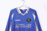 Chelsea 1997-99 Home Retro Long Sleeve Jersey - Image 4