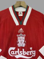 Liverpool 1993-95 Home Retro Jersey - Image 4