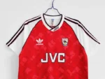 Arsenal 1990-92 Home Retro Jersey - Image 4