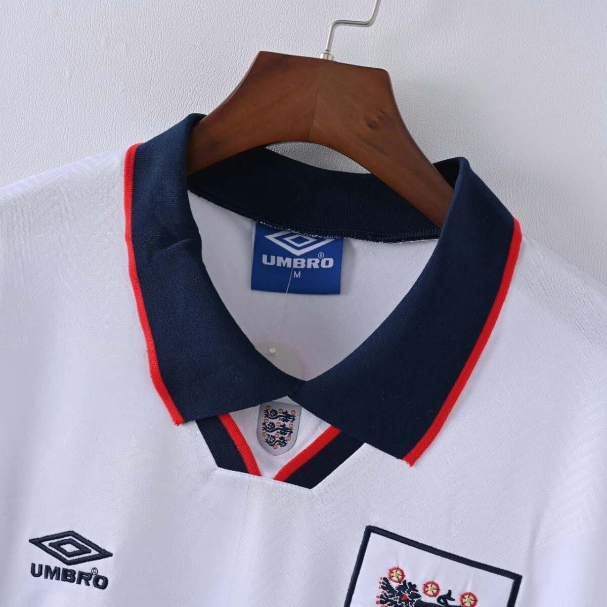 England 1994 Home Retro Jersey - Image 4