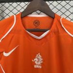 Netherlands 2004 Home Retro Jersey - Image 4