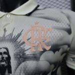 Flamengo 2026-27 Grey-Black Jesus Christ Special Edition Jersey Player Version - Image 4