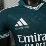 Real Madrid 2026-27 x LV Teal LV Monogram Adidas Collab Special Edition Jersey Player Version - Image 4