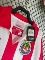 CD Guadalajara (Chivas) 2007-08 Red-White Special Edition Retro Jersey - Image 4