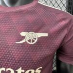Arsenal 2026-27 Burgundy-Gold Graphic Special Edition Jersey Player Version - Image 4
