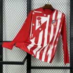 Atletico Madrid 2025-26 Red-White Pre-Match Long Sleeve Jersey - Image 4
