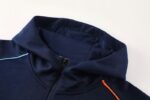 Olympique de Marseille 2024-25 Royal Blue Hoodie Tracksuit - Image 4