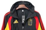 Belgium 2026 Black-Red-Yellow Hooded Windbreaker - Image 4