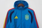 Spain 2026 Lake-Blue Hooded Windbreaker - Image 4