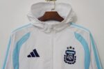 Argentina 2026 White Hooded Windbreaker - Image 4