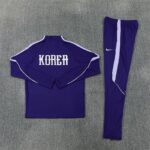 South Korea 2026 Purple Half Zip Long Sleeve Training Kit - Image 4