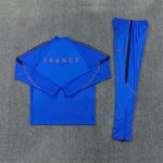 France 2026 Cyan Half Zip Long Sleeve Training Kit - Image 4