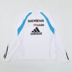 Real Madrid 2003-04 White Long Sleeve Training Top - Image 4