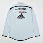 Real Madrid 2004-05 Light Grey Long Sleeve Training Top - Image 4