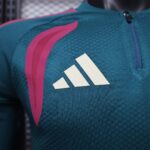 Real Madrid 2026-27 Green Track Long Sleeve Jersey Player Version - Image 4