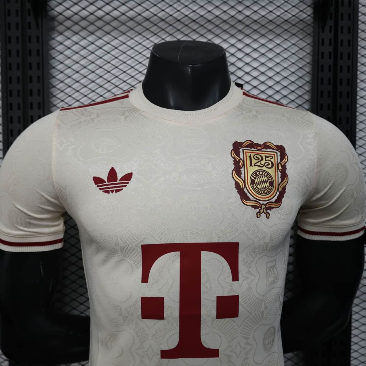 Bayern Munich 2025-26 125th White Anniversary Jersey Player Version - Image 4
