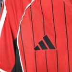 Manchester United 2025-26 Red Baseball Jersey - Image 4