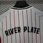 River Plate 2025-26 White Baseball Jersey - Image 4