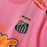 Santos 2012-13 Pink Retro Jersey - Image 5