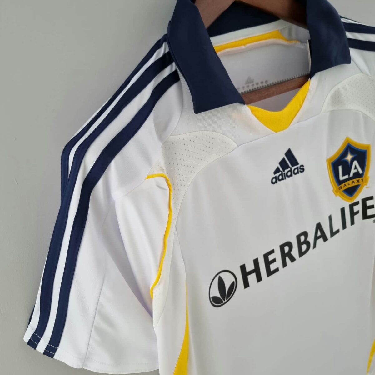 LA Galaxy 2007-08 Home Retro Jersey - Image 5