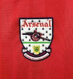 Arsenal 1992-94 Home Retro Long Sleeve Jersey - Image 5