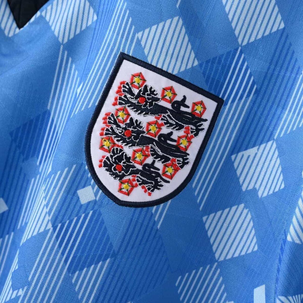 England 1990 FIFA World Cup Second Away Retro Jersey - Image 5