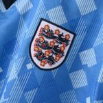 England 1990 FIFA World Cup Second Away Retro Jersey - Image 5