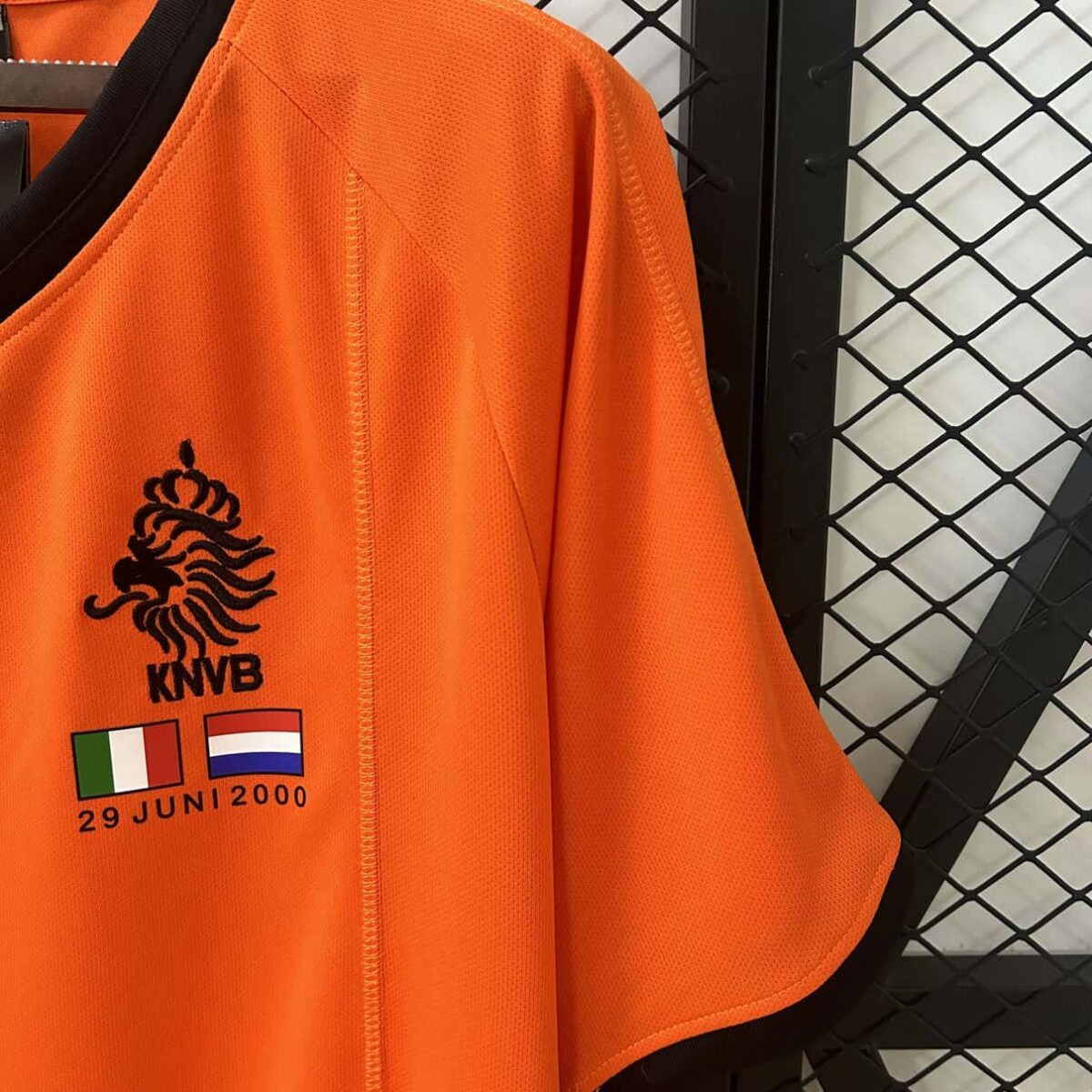 Netherlands 2000 Home Retro Jersey - Image 5