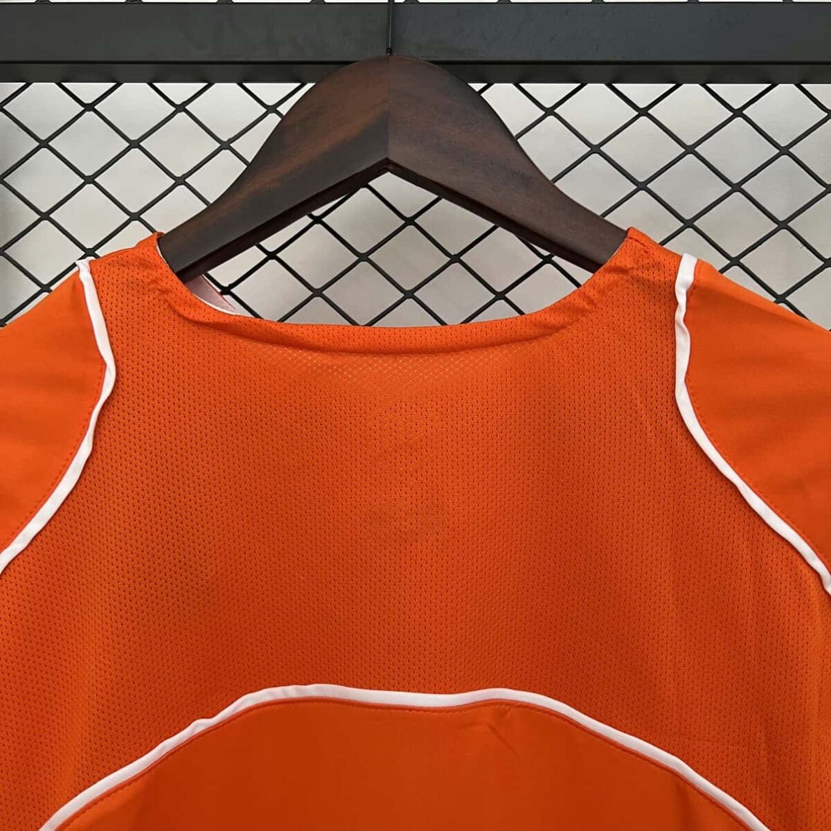Netherlands 2004 Home Retro Jersey - Image 5