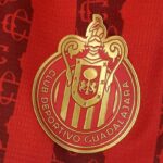 CD Guadalajara (Chivas) 2026-27 Red-Burgundy Monogram Striped Special Edition Jersey - Image 5