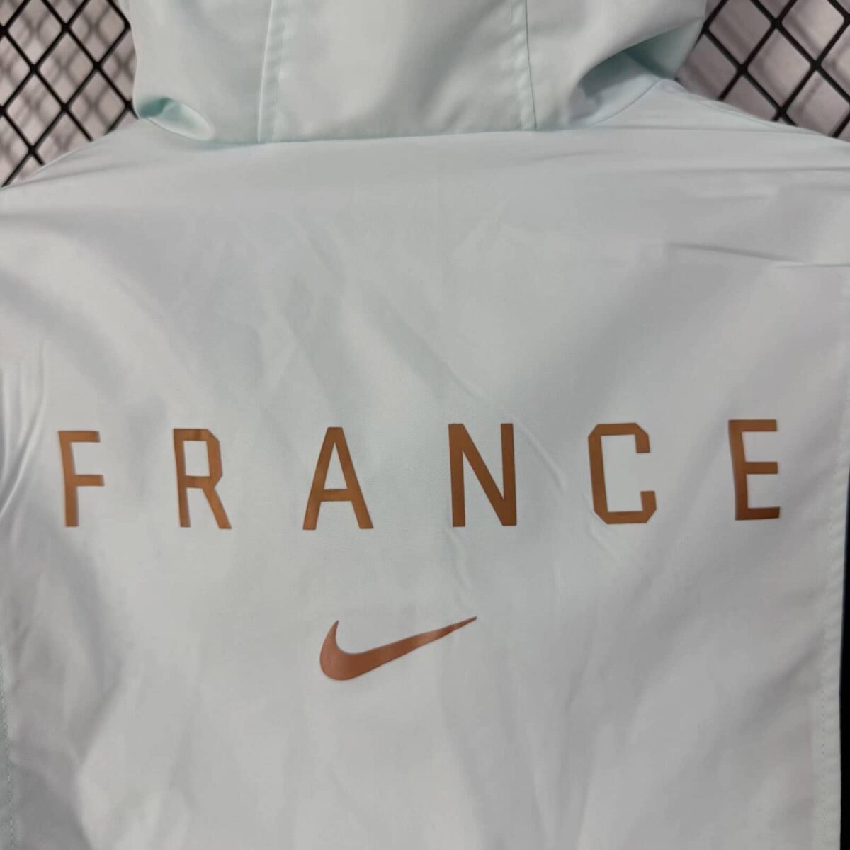 France 2026 Light Blue Energy Woven Hooded Windbreaker - Image 5