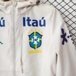 Brazil 2026 Beige Hooded Windbreaker - Image 5