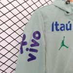 Brazil 2026 Light-Green Hooded Windbreaker - Image 5