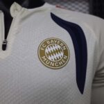 Bayern Munich 2026-27 Off-White Travel Polo Shirt Player Version - Image 5